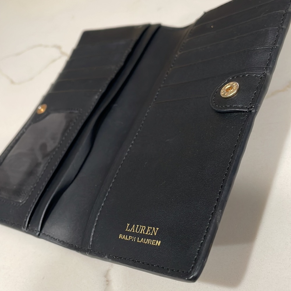 Lauren by Ralph lauren black wallet